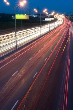 Automobile lights Foto stock