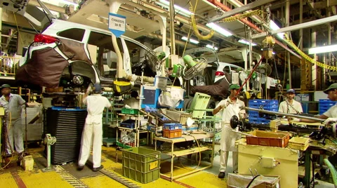 Automobile Manufacturing India Stock Footage 52727396
