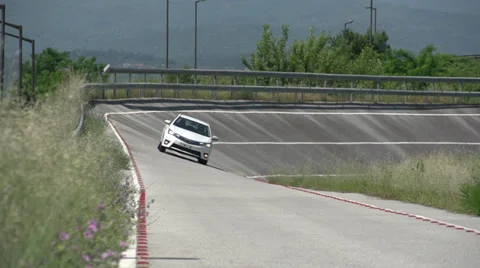 Automobile testing area 動画素材 35162593