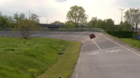Automobile Testing Area 動画素材 35591813