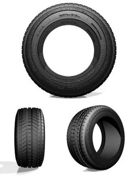 Automobile tire Stock Photos
