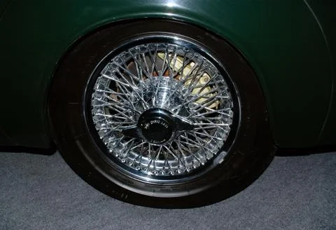 Automobile wheel Stock-Fotos