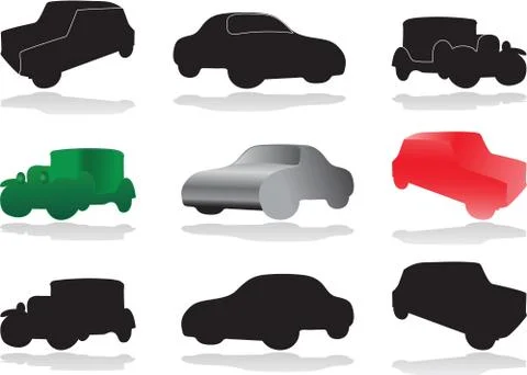 Automobili [Converted] Stock Illustration
