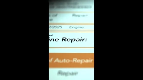 Automotive Bill Concept - Engine - Vertical Re-Render Stock Footage 326371354