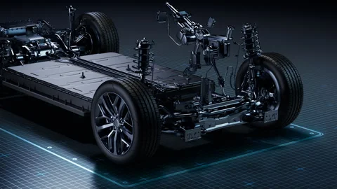Automotive Energy Foundation Visual Breakdown Stock-Footage 327913853