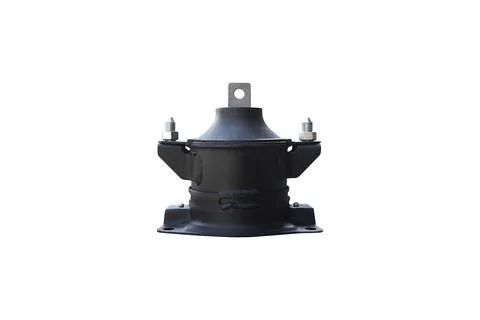 Automotive engine mount , rubber engine mount isolated on white background Foto stock