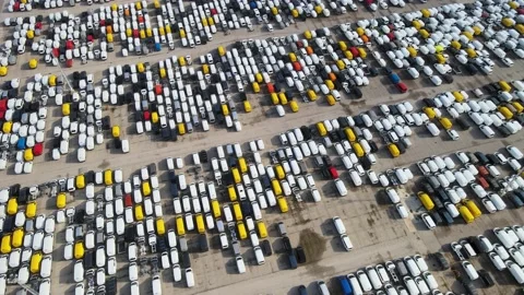Automotive factory export Stock Footage 239274727