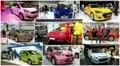 Automotive show collage HD Footage