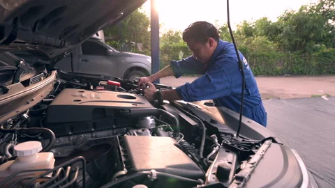 Automotive technicians  스톡 동영상 141320766