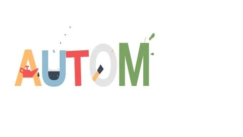 Automoto Text Stock Footage 92475044