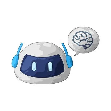 Autonomous agent illustration Stock Illustration