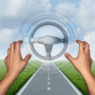 Autonomous Driving Concept Stock Photos