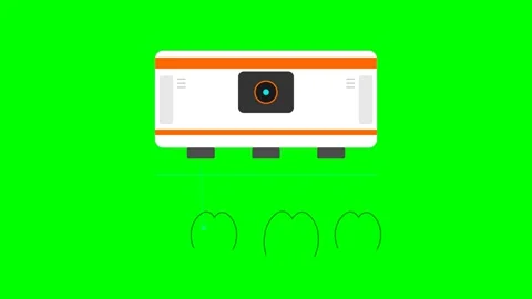 Autonomous Laser Weeding Module Precision Agritech Vector Animation Видео 346006951
