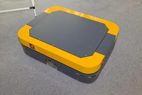 Autonomous Mobile Robot Floor Stock Photos