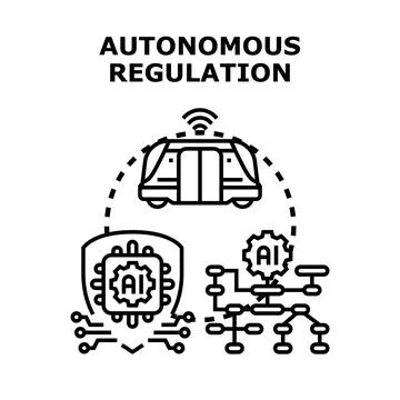 Autonomous regulation system for intelligent transportation and management Illustration