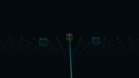 Autonomous Robotics UI Control Dashboard Screen Loop 動画素材 345339184