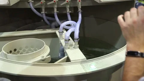 Autonomous sewage for cottage complexes Stock Footage 115038535