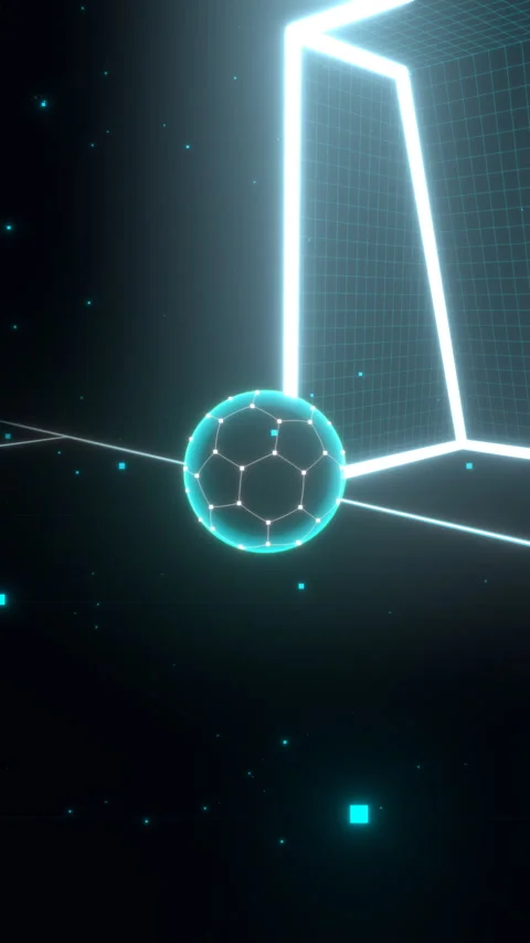 Autonomous Tactical Soccer: Tracking Cam Top Left Stock Footage 335457935