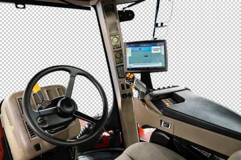 Autonomous tractor cabine Stock Photos