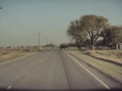 Autopilot Fails and Collides With Tractor, usa - 08 Dec 2022 Stock Footage 308974472