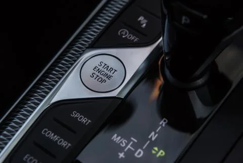 Autostart from the button Stock Photos