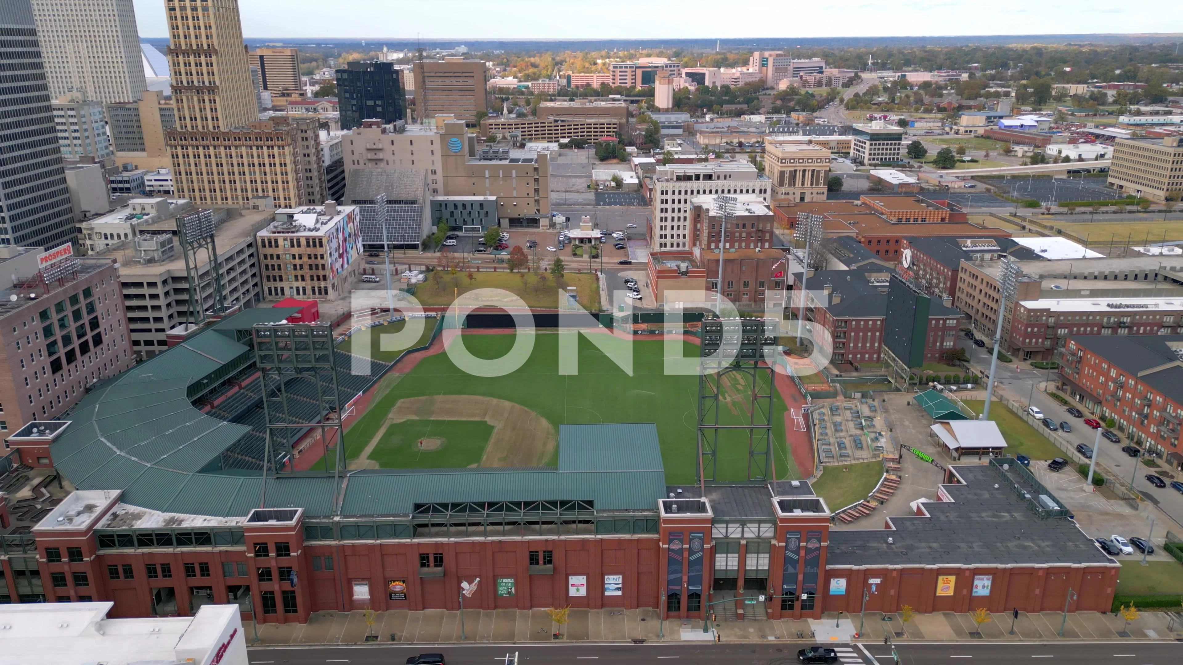 AutoZone Park from the parking garage : r/memphis