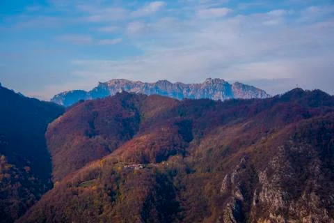 Autumn in the alps Stock Photos