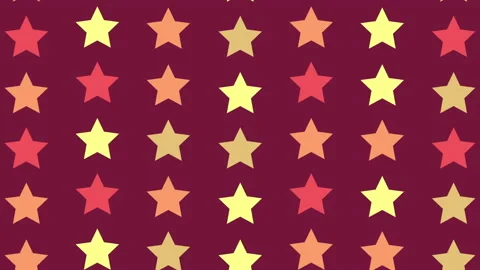 Autumn animation background with stars pattern. Stock Footage 160851979