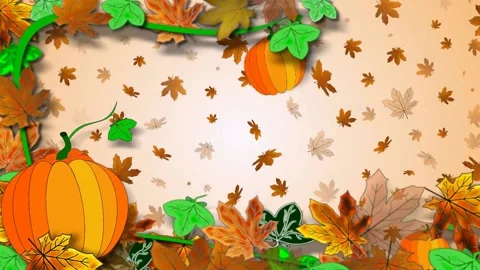 Autumn animation Stock Footage 157350663