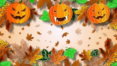 Autumn animation Stock Footage 157350817