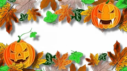 Autumn animation Stock Footage 157350863