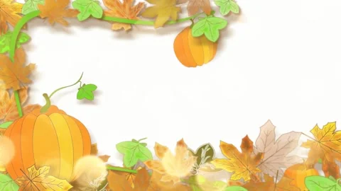 Autumn animation . Stock Footage 157423914