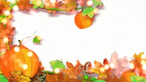 Autumn animation . Stock Footage 157423961