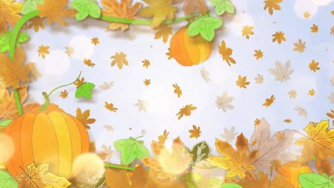 Autumn animation . Stock Footage 157424100