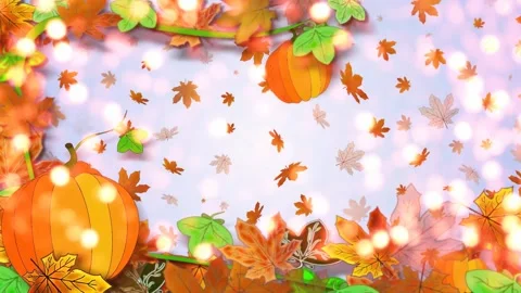 Autumn animation . Stock Footage 157424349