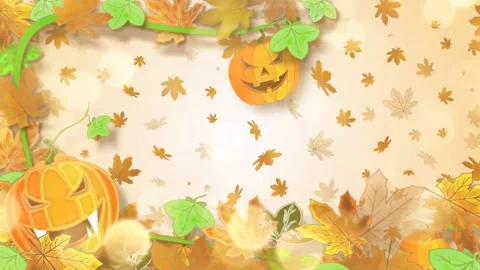 Autumn animation . Stock Footage 157424641