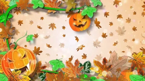Autumn animation . Stock Footage 157424721