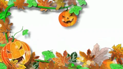 Autumn animation . Stock Footage 157424794