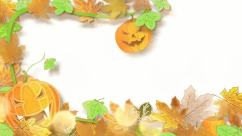 Autumn animation . Stock Footage 157424819