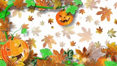 Autumn animation . Stock Footage 157424824
