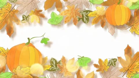 Autumn animation . Stock Footage 157424886