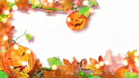 Autumn animation . Stock Footage 157424895