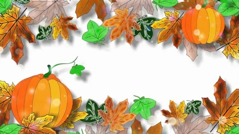 Autumn animation . Stock Footage 157424897