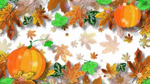 Autumn animation . Stock Footage 157424992