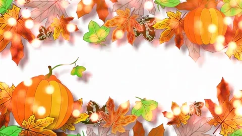 Autumn animation . Stock Footage 157424995