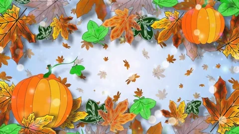 Autumn animation . Stock Footage 157425126