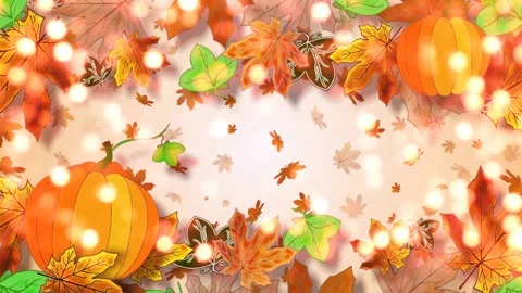 Autumn animation . Stock Footage 157425153