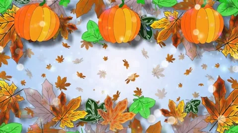 Autumn animation . Stock Footage 157425298