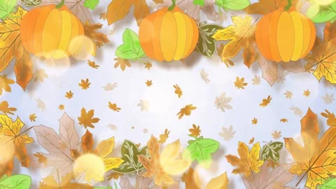Autumn animation . Stock Footage 157425307