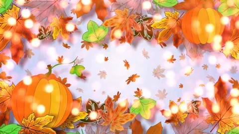 Autumn animation . Stock Footage 157425343